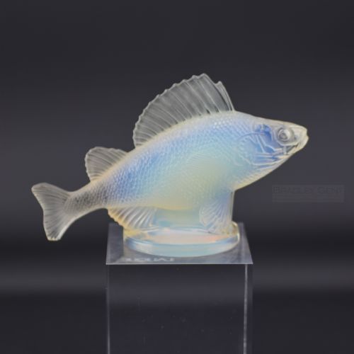 Rene Lalique Opalescent Perch Car Mascot