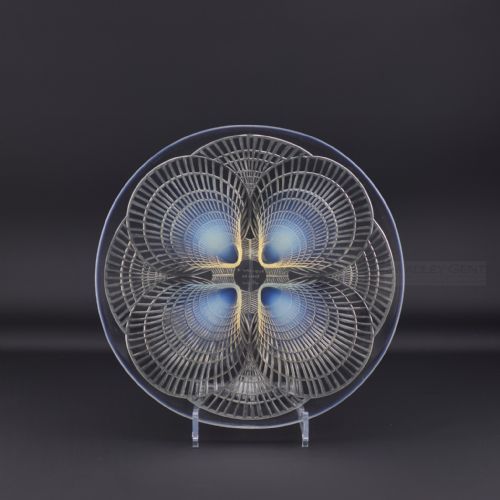 Rene Lalique Opalescent Coquilles No1 Plate C1924