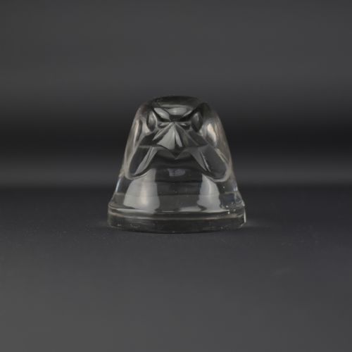 RENE LALIQUE TETE D'EPERVIER CAR MASCOT C1928 - ADDITIONAL PHOTO 1