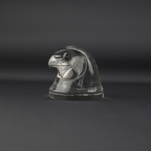 RENE LALIQUE TETE D'EPERVIER CAR MASCOT C1928 - ADDITIONAL PHOTO 2