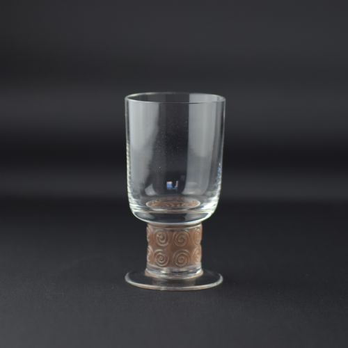 Rene Lalique Chinon Drinking Glass C1930