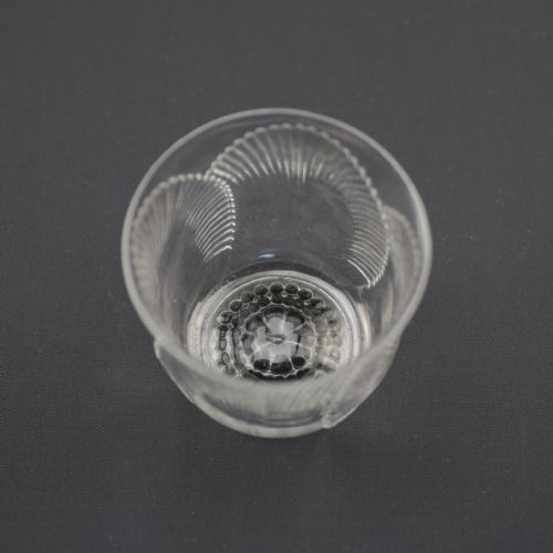 Rene Lalique Coquelicot Enameled Goblet C1930