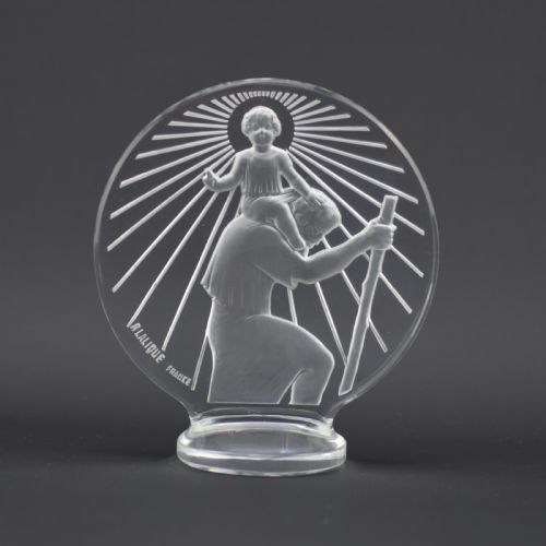 Rene Lalique St Christopher Car Mascot