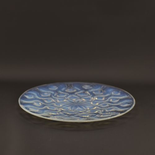 RENE LALIQUE OPALESCENT BULBES PLATE C1935 - ADDITIONAL PHOTO 1