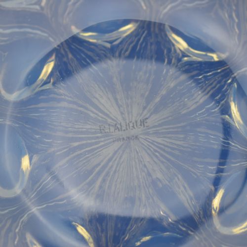RENE LALIQUE OPALESCENT BULBES PLATE C1935 - ADDITIONAL PHOTO 3