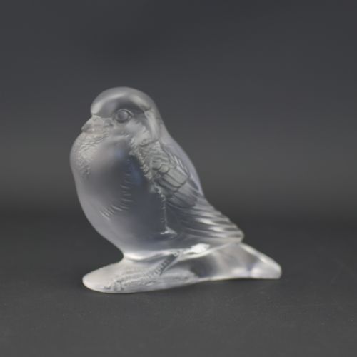 Rene Lalique Paperweight Moineau Fier