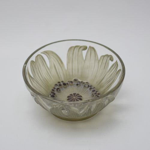 Early Designed Rene Lalique Fleur Bowl C1912