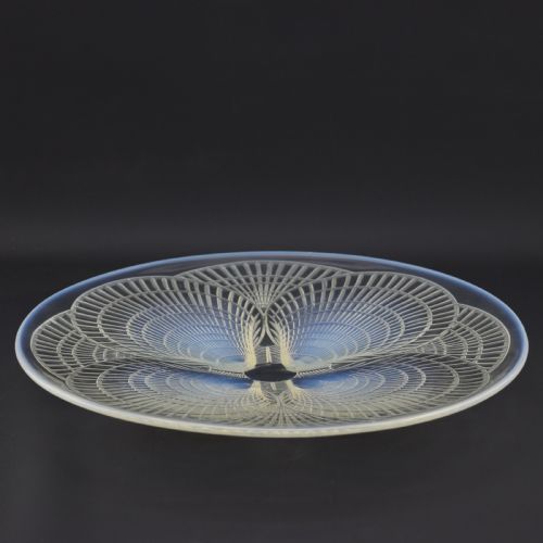 RENE LALIQUE OPALESCENT COQUILLES NO1 PLATE - ADDITIONAL PHOTO 4