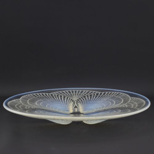 RENE LALIQUE OPALESCENT COQUILLES NO1 PLATE - ADDITIONAL PHOTO 5