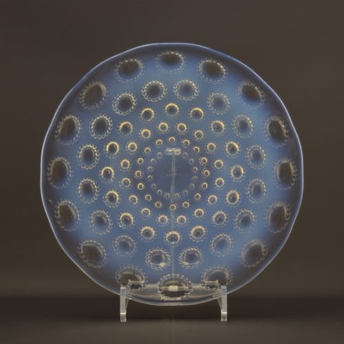 Rene Lalique Opalescent Asters Plate
