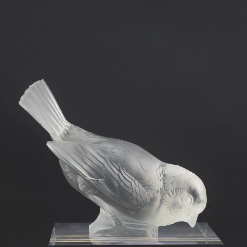 Rene Lalique Hardi Moineau Paperweight C1929