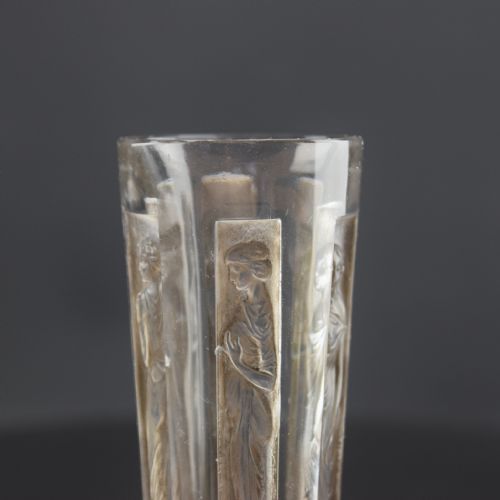RENE LALIQUE SIX FIGURINE SHOT GLASS C1911 - ADDITIONAL PHOTO 4