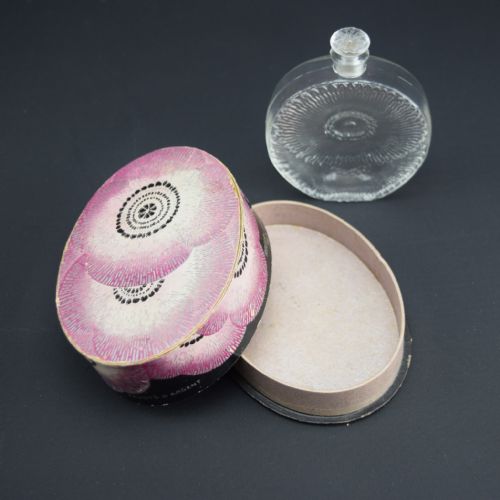 RENE LALIQUE PAVOT PERFUME BOTTLE WITH BOX C1927 - ADDITIONAL PHOTO 2