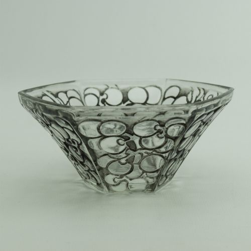 Rene Lalique Raisins Six Pans Bowl C1923