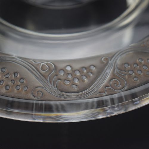 RENE LALIQUE SET OF TWO RIQUEWIHR CANDLESTICKS C1937 - ADDITIONAL PHOTO 4
