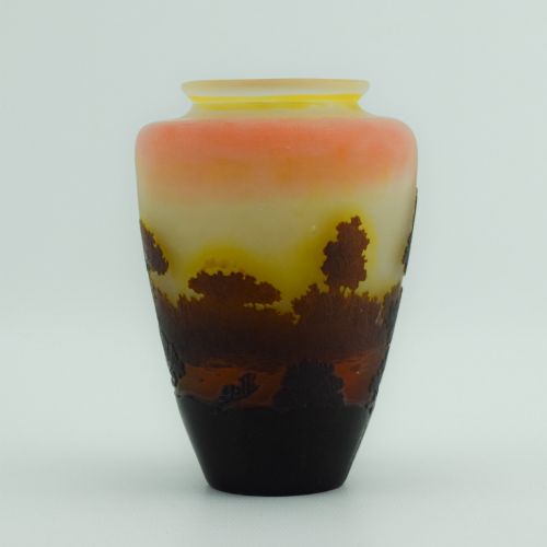 GALLE LANDSCAPE VASE FINE QUALITY VASE C1908 - ADDITIONAL PHOTO 5