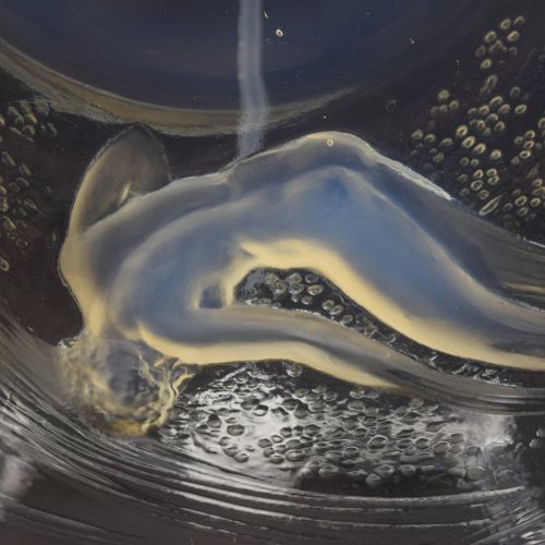 RENE LALIQUE OPALESCENT ONDINES PLATE C1921 - ADDITIONAL PHOTO 4