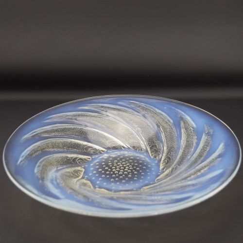 RENE LALIQUE POISSONS COUPE OUVERTE NO1 C1931 - ADDITIONAL PHOTO 3