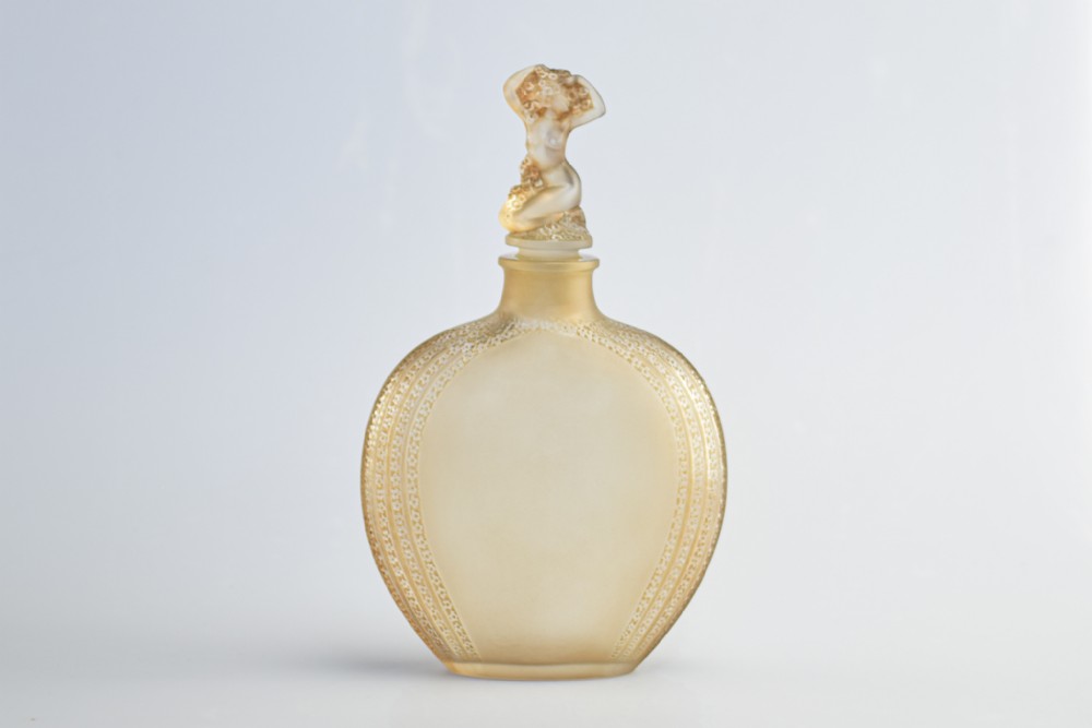 Rene Lalique Myosotis Perfume Bottle