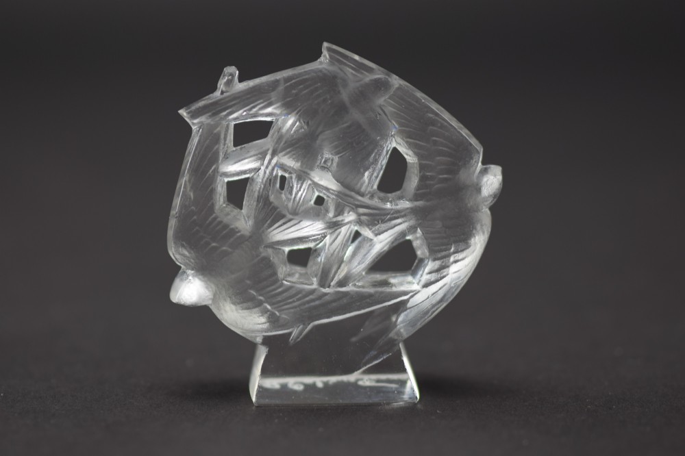 Rene Lalique Hirondelles Cachet