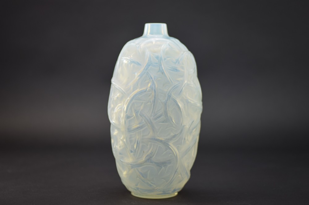 Rene Lalique Opalescent Ronces Vase