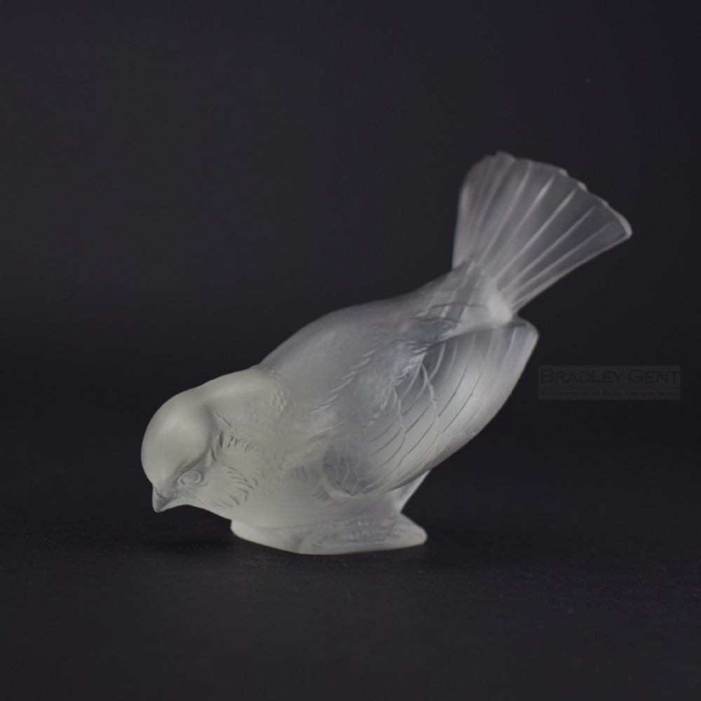 Rene Lalique Moineau hardi paperweight