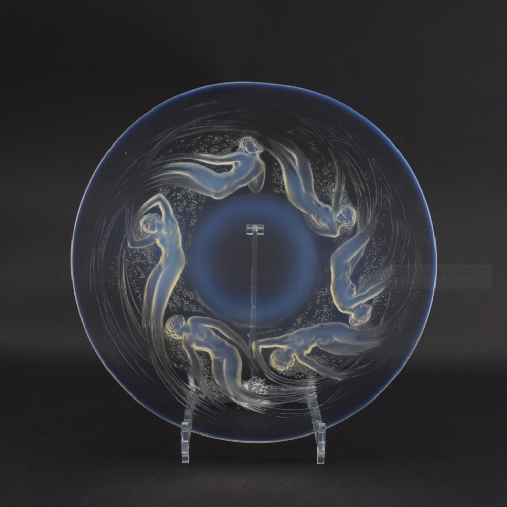 Rene Lalique Ondines Plate