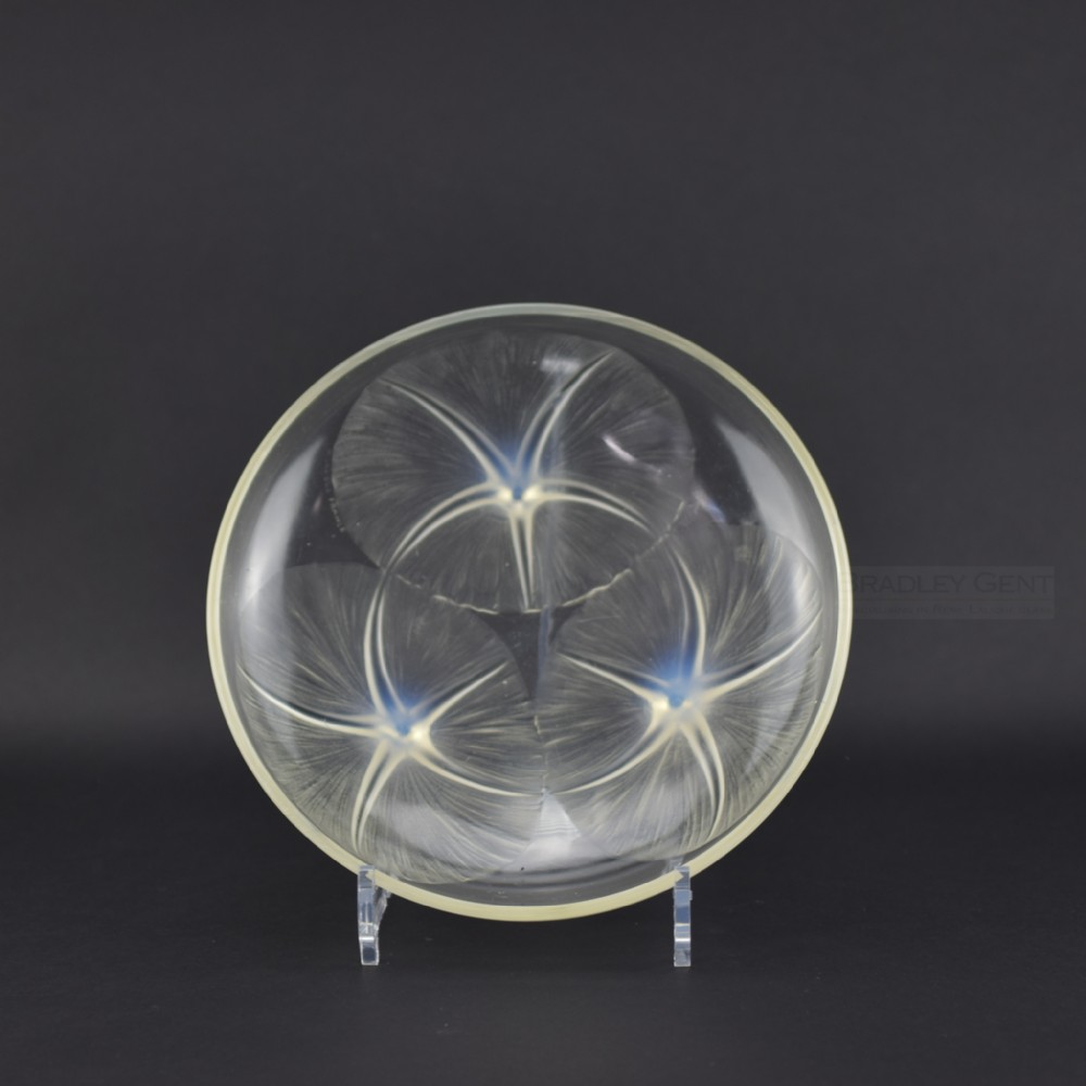 Rene Lalique opalescent Volubilis bowl