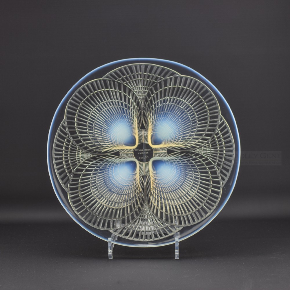 Rene Lalique coquilles no1 Plate 1924 