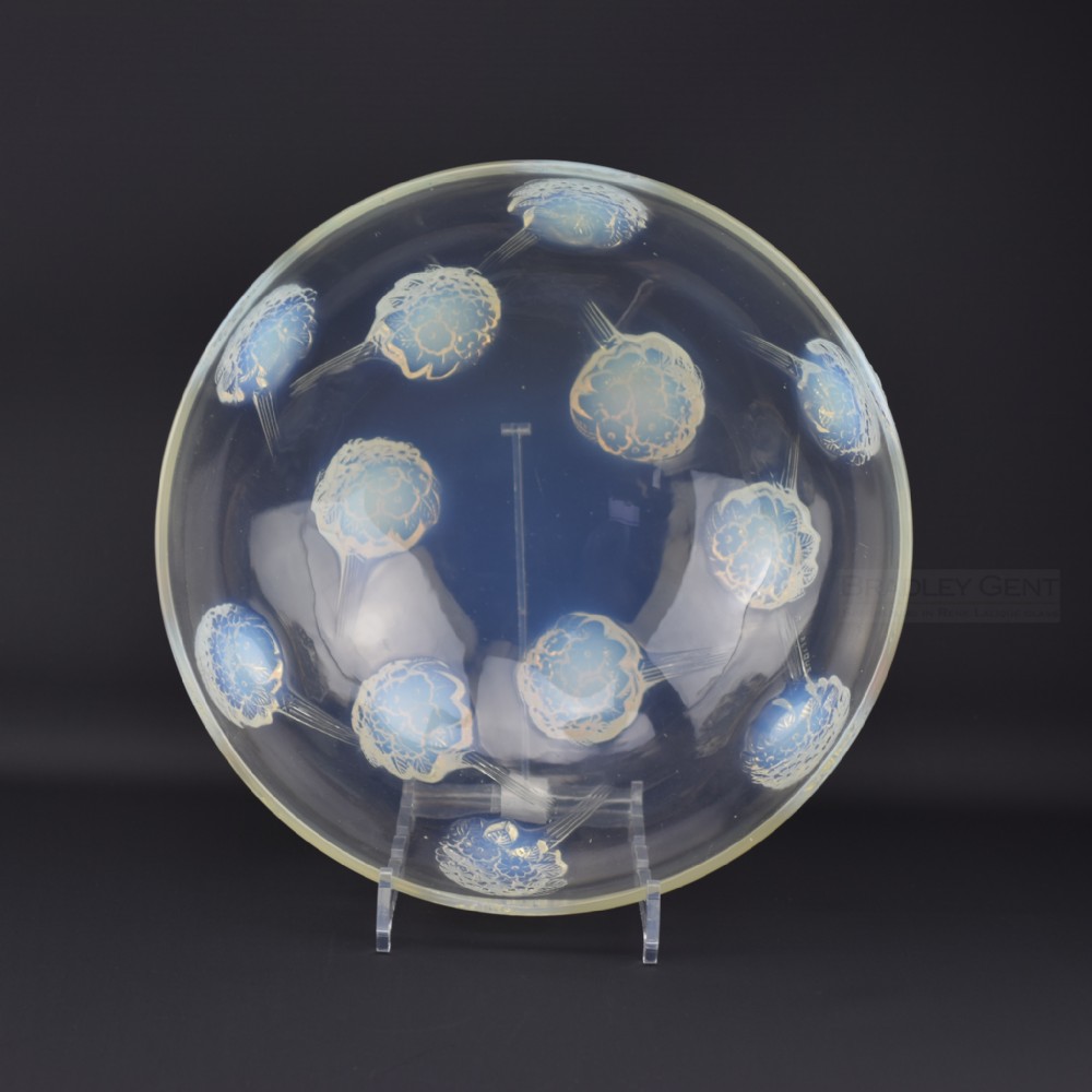 Rene Lalique Opalescent Tournon Bowl 1928
