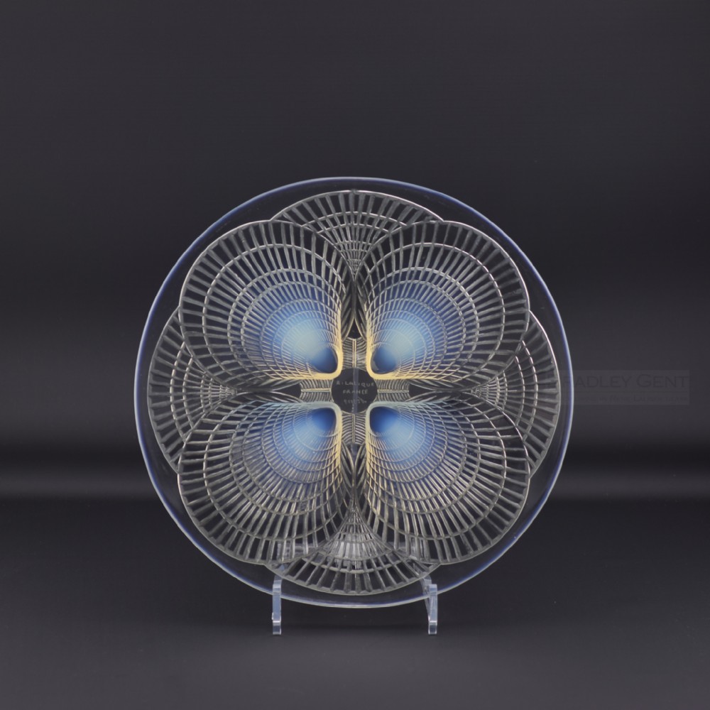 Rene Lalique opalescent coquilles no1 Plate C1924