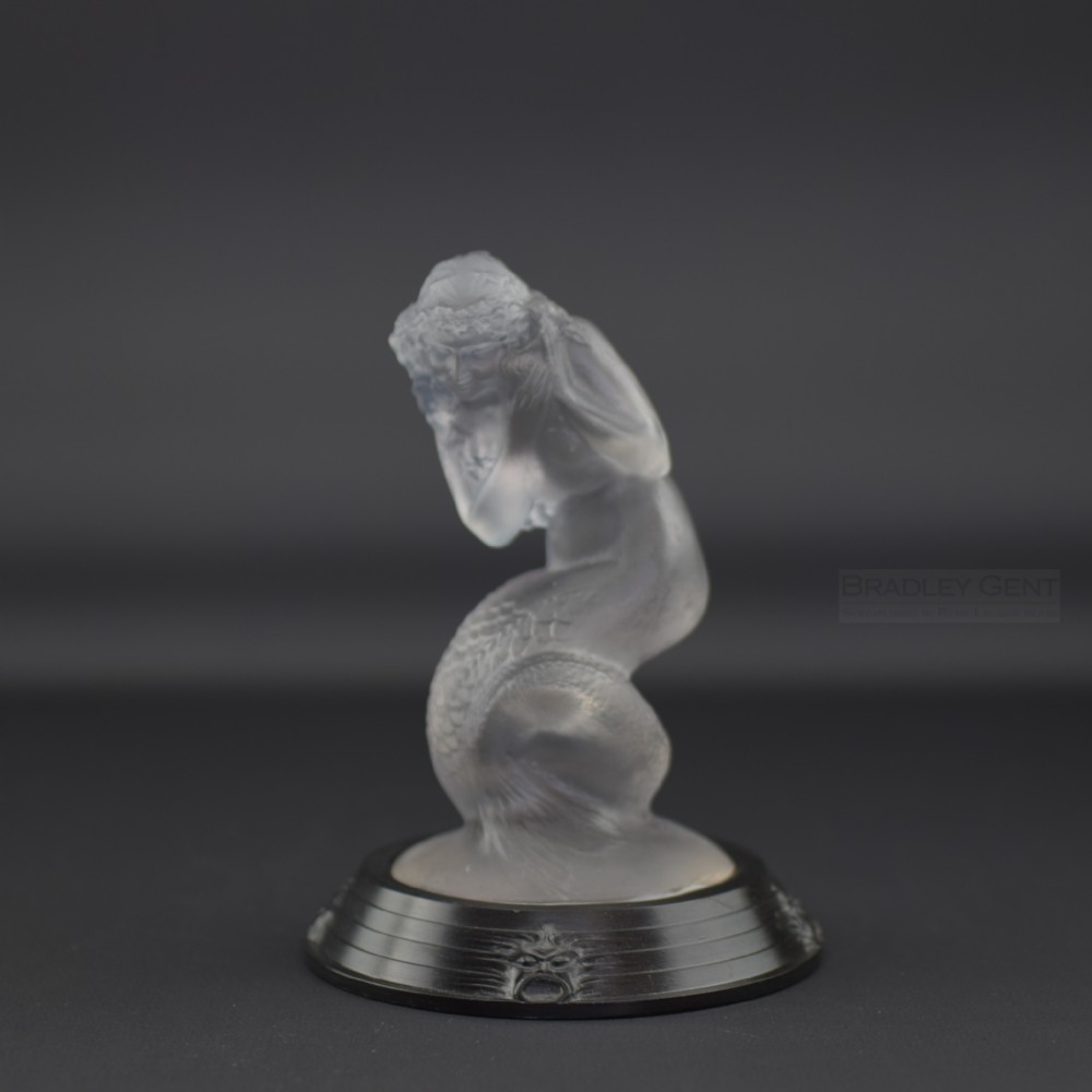 Rene Lalique clear & frosted Naiade statuette C1920