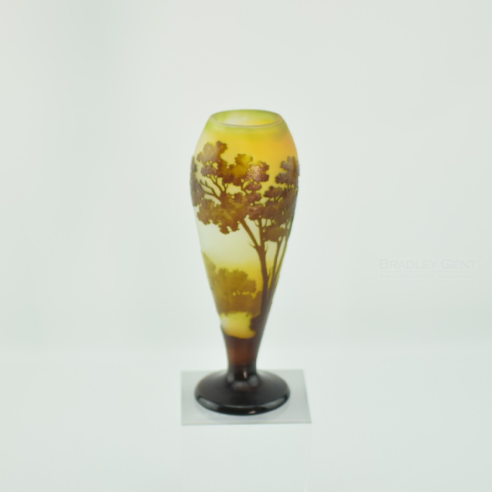 Galle Landscape design vase C1900