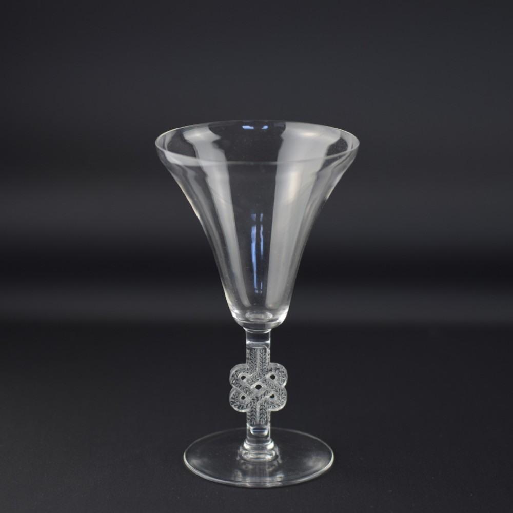 Rene Lalique Molsheim drinking glass 1924