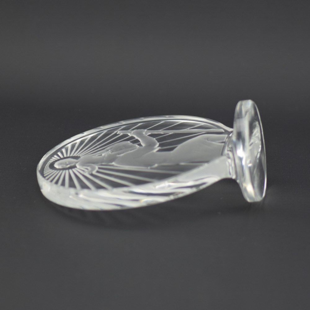 Rene Lalique St Christopher car mascot View V