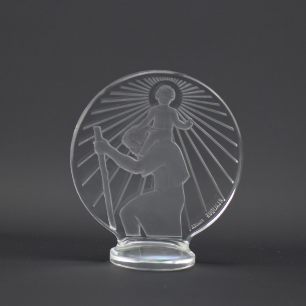 Rene Lalique St Christopher car mascot View VI