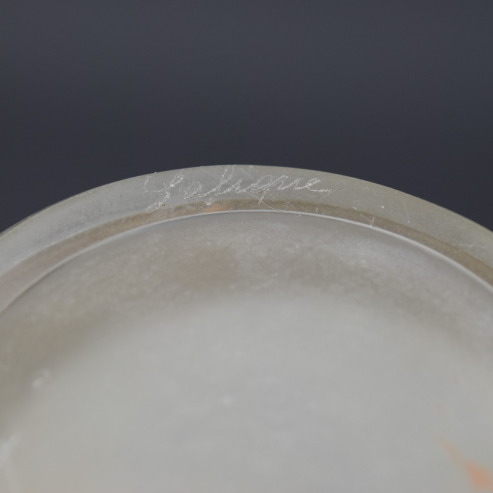 Rare Rene Lalique Inseparables vase C1919 View IX