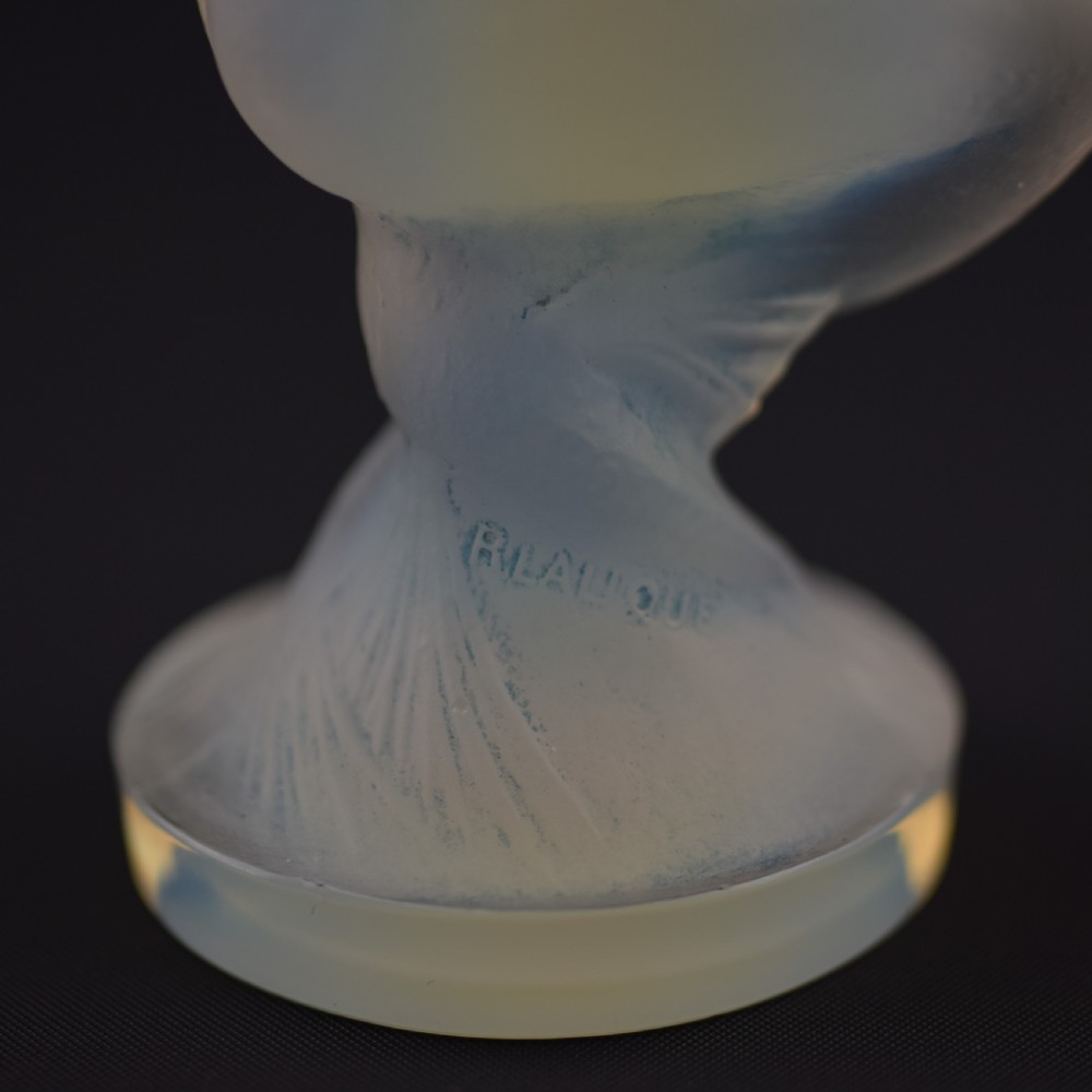 Rene Lalique opalescent Sirene Car mascot C1920 View VII