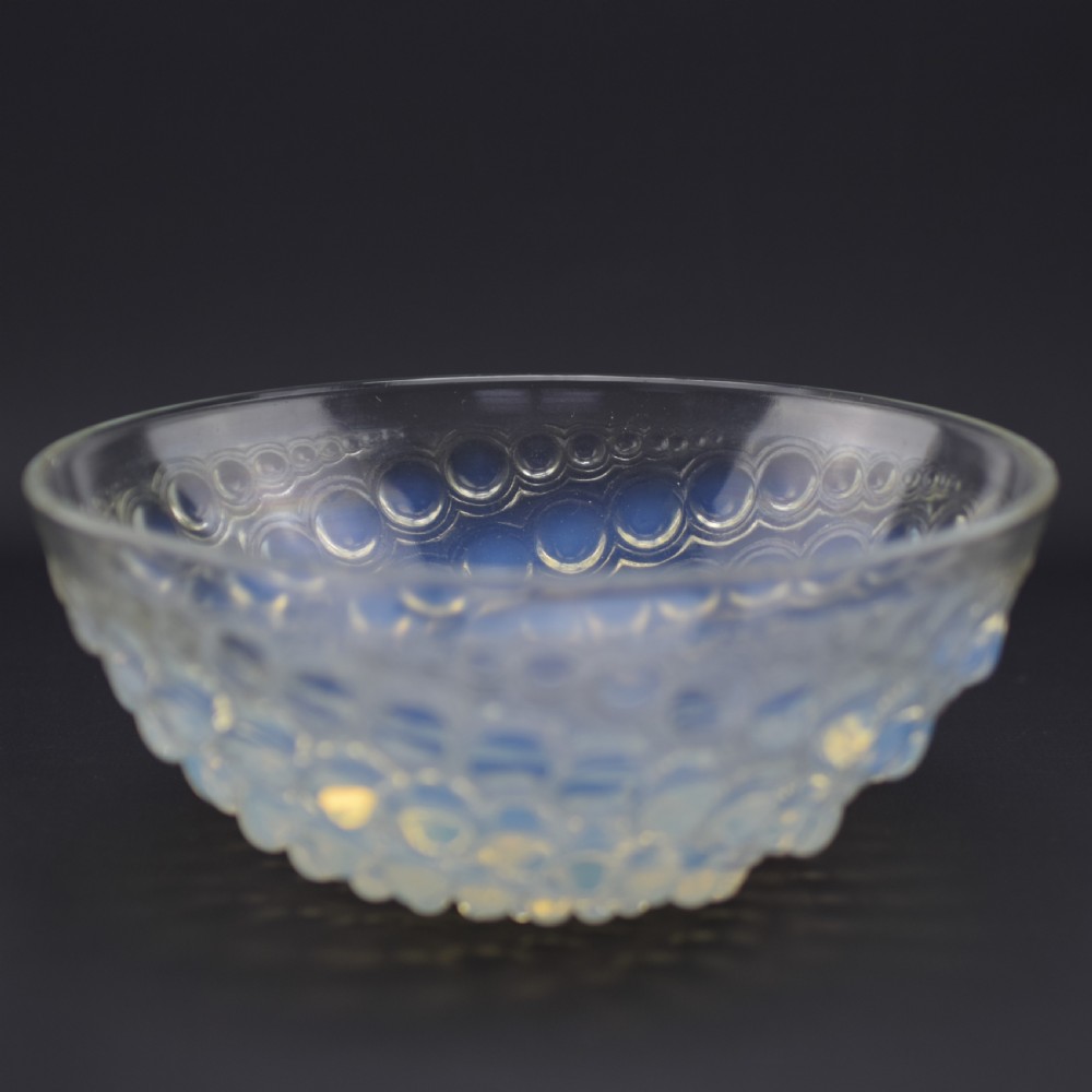 Rene Lalique opalescent Volutes bowl C1934 View II