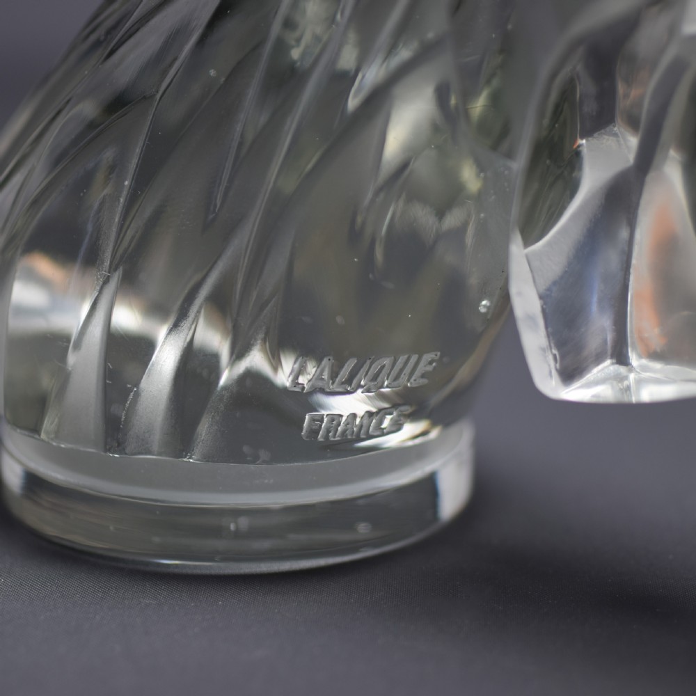 Rene Lalique Tete De Coq car mascot C1928 View IV