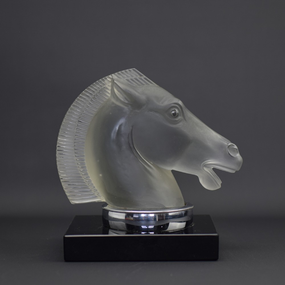 Rene Lalique Longchamp A Car mascot View V