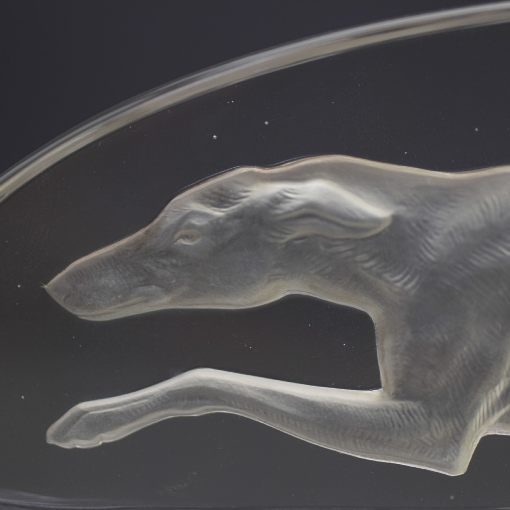 Rene Lalique Levrier car mascot c1928 View VII