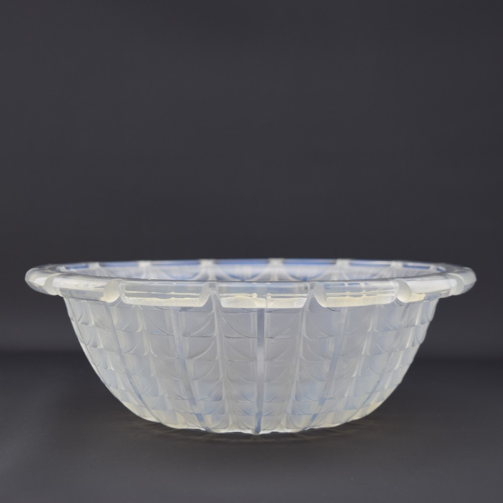 Rene Lalique opalescent Acacia No1 Bowl C1928 View II