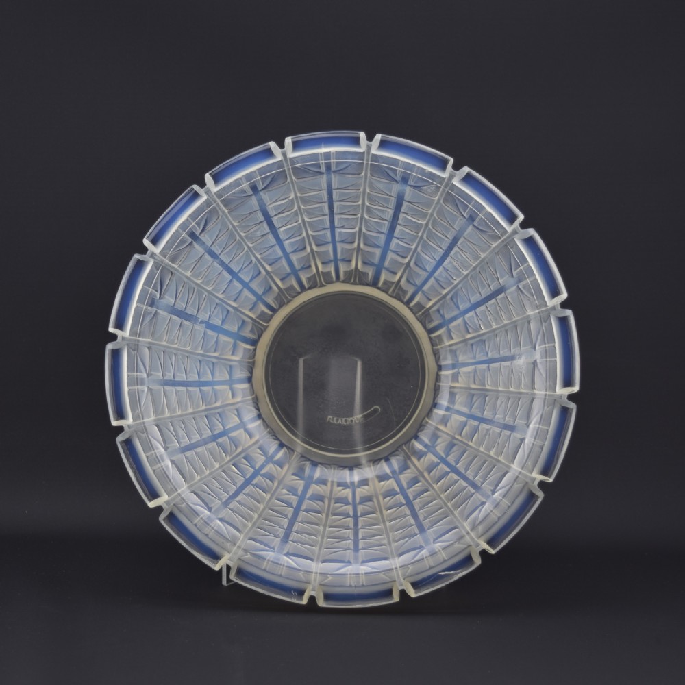 Rene Lalique opalescent Acacia No1 Bowl C1928 View III
