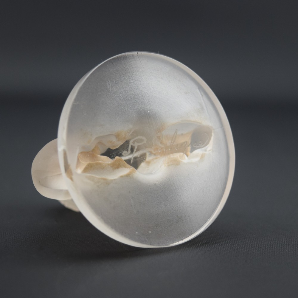 Rene Lalique deux figurines menu holder C1924 View V