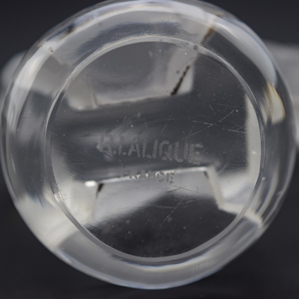 Rene Lalique Toby elephant paperweight C1931 View VI