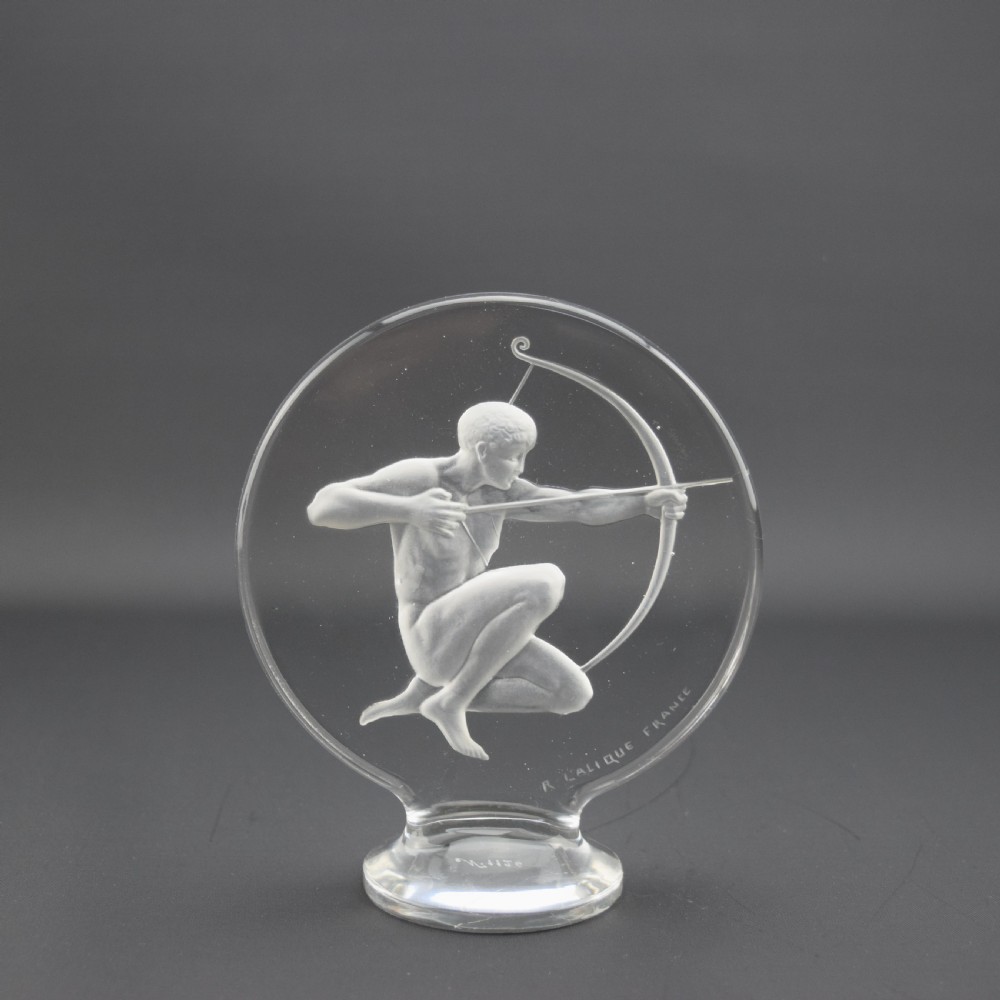 Rene Lalique Archer car mascot C1926 View II