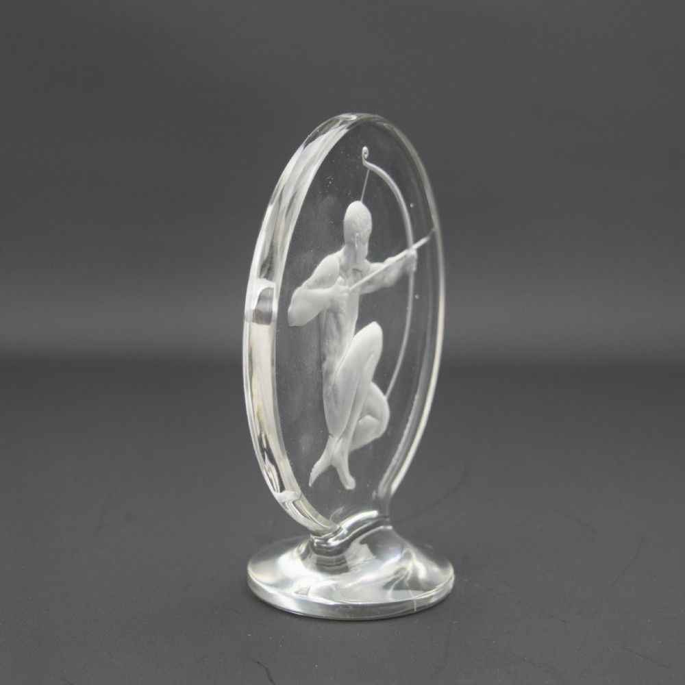 Rene Lalique Archer car mascot C1926 View III