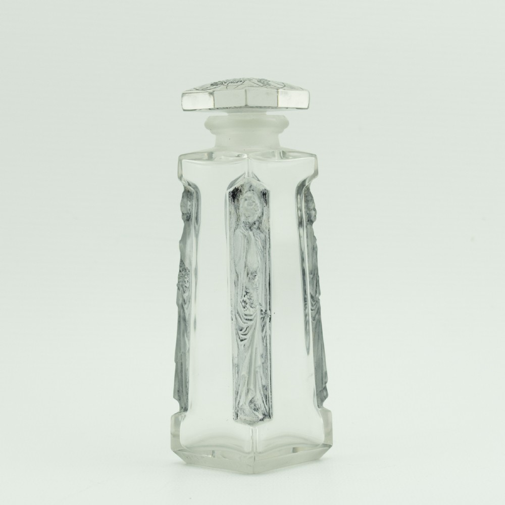 Early Rene Lalique Ambre d'orsay perfume bottle C1911 View II