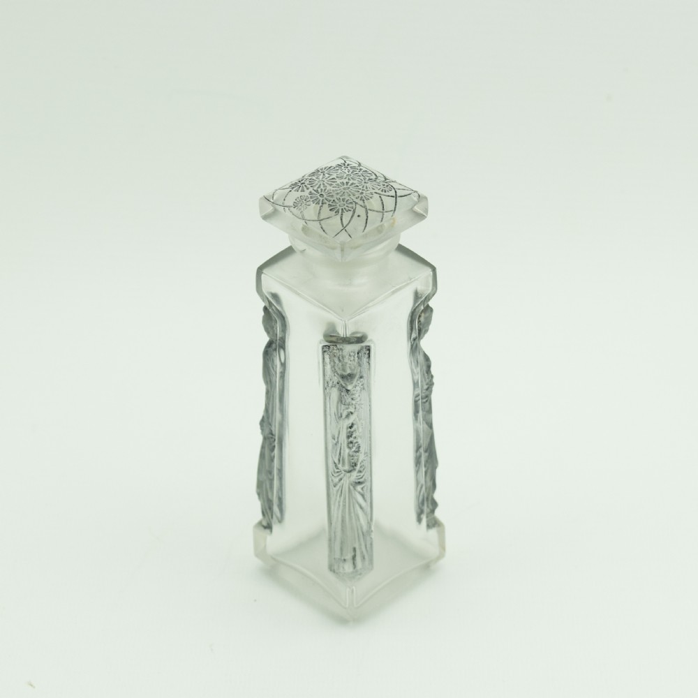 Early Rene Lalique Ambre d'orsay perfume bottle C1911 View III